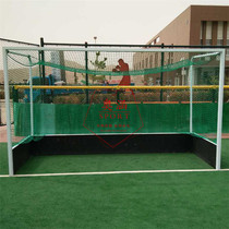 Direct sales custom-made aluminum alloy square tube materials of various sizes can be moved as a whole hockey goal with special goal net