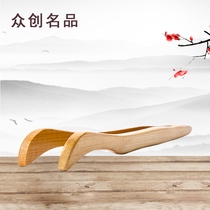 Ju Sen bamboo tea clip Bamboo teacup clip Anti-scalding bamboo clip Kung Fu tea cup tweezers Tea ceremony six gentlemen accessories