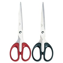 deli scissors Deli 6009 scissors Office large scissors Household cutting stainless steel scissors Safety scissors