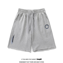 YoungBG Summer National Tide Design Sense Old Men and Women Tide in Loose Leisure Sports Direct Casual