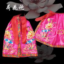 Guanyin Bodhisattva Golden Body Cape Hard God Buddha Statue With Hood Embroidered Pink Lotus Cape Buddhist Supplies Cloister