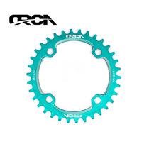 104BCD positive and negative tooth disc teeth disc 32T34T36T38T mountain bike wheel single speed disc disc