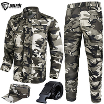 Gamester camouflage suit male students performing military training uniform Spring breathable wear-resistant work clothing new style