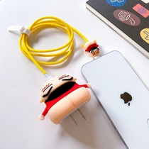 Cute Wax Pen Small New Apple 12 Charger Protection Shell iPhone11pro Data Line 20w Charging Head Apply