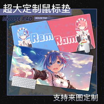 A different world life from scratch Super rat standard pad Remram animation peripheral student desk pad Customizable ins wind desk pad Writing desk pad Desktop pad Computer desk pad