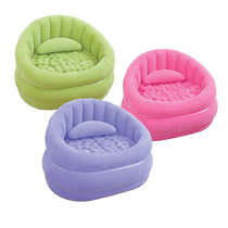 INTEX flocking casual single inflatable sofa lazy sofa bed lunch break sofa