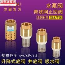 Gasoline engine pumping pump Check valve Self-priming pump Check valve One-way filter Shower faucet pumping accessories