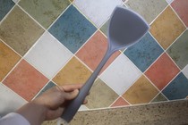 Original export German coated non-stick pan special spatula silicone spatula leakage spatula Chinese spatula