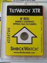 Import TILTWATCH anti-tilt label shockwatch logistics and transportation anti-dumping shockproof label