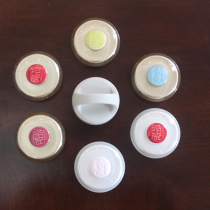 Dry Tang Xuan live porcelain original acrylic cup lid High cup portable wood grain lid Water-proof cup lid