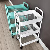 Beauty salon special trolley net red high-grade nail art eyelash ins movable hair snack storage tool car
