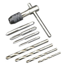 Open Tapping drill bit tap die set m3-m12 screw tool screw tapping device