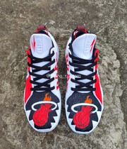 (Custom appreciation)jumpman diamond shoes custom NBA East Chichiwei DIY graffiti