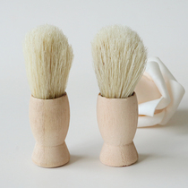 Hairdressing shave brush shaving foam sweeping Hu brush hair cleaning small Hu brush barber shop special small sweep