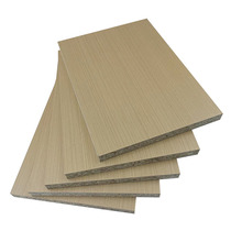 18mm technology wood wall panel furniture wardrobe cabinet paint-free melamine veneer decoration panel particle particle board