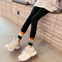 Girl Beats Bottom Pants Spring Autumn Outwear 2022 New Ocean Gas Shark Pants CUHK Kid Elastic Barbie Pants Children Pants