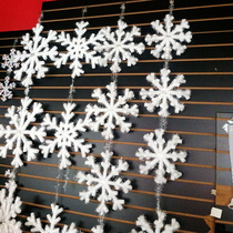 Christmas Decorations Anise Solid Snowflake Dance Props Christmas Foam Snowflake Flake Bar Mall Decoration