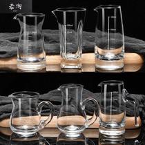 Glass wine divider clear wine bottle split jug unleaded glass pot creative household wine cup set
