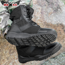 Wolf assault summer combat boots men and women special forces Breathable High canvas military fans boots tactical desert mountaineering boots
