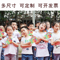 Kindergarten school games admission Hand props lollipop Childrens morning exercise equipment Dance performance props
