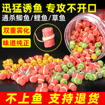 Fishing pellet bait bait bait wild carp carp grass carp grass carp Herring special fish food bait red insect big whole kill