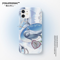 Suitable for y2k cold wind Dolphin vintage iPhone12min11 Xiaomi 10 Samsung s10vivox23 phone case