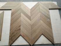 Used flooring Myanmar teak refurbished fish bones for floor heating