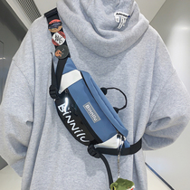 Chest bag male student summer small shoulder bag sports waist bag tide ins all-match casual shoulder bag messenger bag mens tide brand