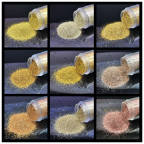 Factory direct ginkle powder flash powder high temperature resistant gold powder nail art Christmas handmade diy material fine flash powder