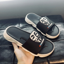 Hon Star 2022 new slippers mens spring minimalist home lined up for casual outdoor wearing of beach non-slip cool drag male