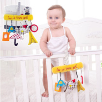 Early education Owl puzzle 0-6 months baby toy Stroller Music pendant