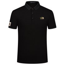 Mens turn for short sleeves T-shirt 2022 Summer new pure cotton sashimi POLO shirt man half sleeve damp board Paul compassionate T