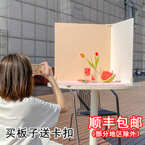 ins Wind texture background board photo photography props solid color cement gourmet nail jewelry decoration ornaments still Life photo props background board pvc frosted desktop Net red background wall