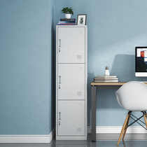 Single door locker iron cabinet balcony with lock locker locker household simple container cabinet