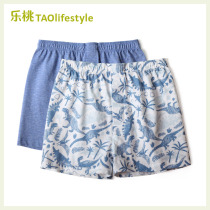 Le Tao organic cotton childrens boxer shorts cotton cotton underwear for boys in the older child boxers little boy student