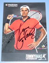 Special] Tennis-German player-German Golden Boy-Haas-autograph card