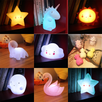 Flash large small night light stall supply Cartoon toys Lantern Festival Company activity gifts Traditional ferrule game