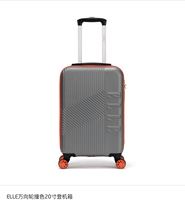 Chinese mens and womens gift ELLE20 inch universal wheel Customs lock trolley suitcase suitcase suitcase suitcase