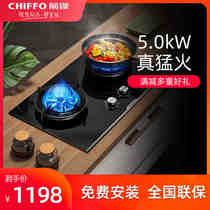 Striker Q501-B JZT-Q501-B embedded natural gas gas stove 5 0KW L802 smoke stove package