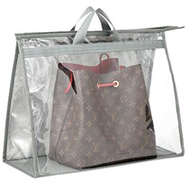 Wardrobe bag dust bag moisture-proof bag luxury storage bag transparent mildew proof waterproof leather bag hanging bag storage artifact