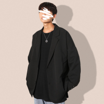 Suit men 2021 Autumn New Korean trend high-end casual jacket loose Joker Hong Kong style small suit
