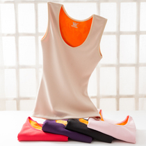 Racing Lily Warm Vest Woman Thicken Plus Suede Autumn Winter Closets Undershirt Blouse Tight Fit Big Code Warm Underwear