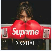 Boxing gloves sup American tide brand hot-selling explosive men and women teenagers and children black and red boxing gloves to send help belt