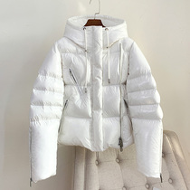 Anti-Season small View home 2021 new white short bright face big brand high-end European products explosion down jacket women tide