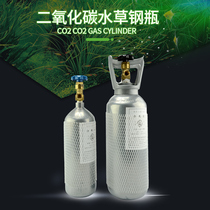 Shandong construction carbon dioxide CO2 gas cylinder supply aquatic plants photosynthesis respiratory gas 2L4L