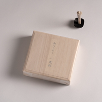Gaoze candle a book of Cedar gift box Japanese handmade candles smokeless and tasteless branches Chinese general generation