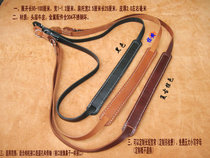 Handmade first layer cowhide vintage SLR small fresh camera belt leather camera strap LOGO customization