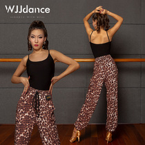 WJJdance Latin dance sling top female adult 2022 new vest national standard dance beauty back practice clothing