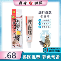 Imported from Japan high rabbit nutrition cream strong body beautiful hair increase immunity Dutch pig Chinchilla 30g SF