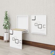Folding shoe changing stool wall-mounted small size narrow ultra narrow home doorway entrance door to sit extremely narrow and narrow